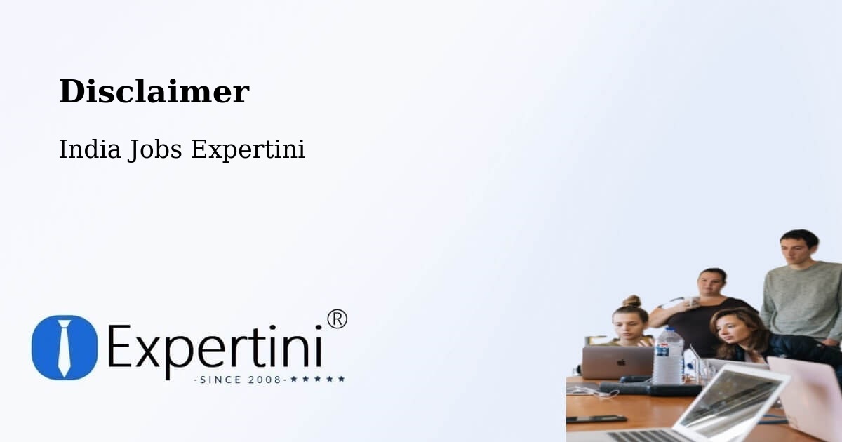 Disclaimer – Ballari - India Jobs Expertini
