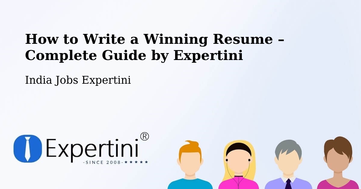 Resume Writing Guide for Job Seekers – Ballari - Ballari, India Jobs Expertini